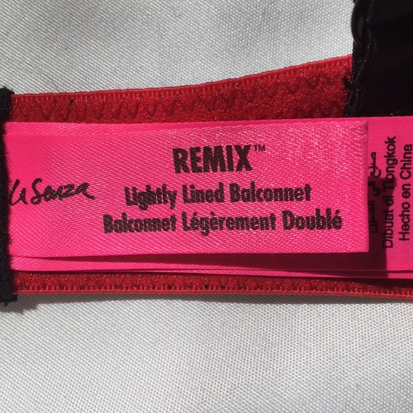 Lightly Lined Balconnet Plaid Bra 36 B - Picture 3 of 5